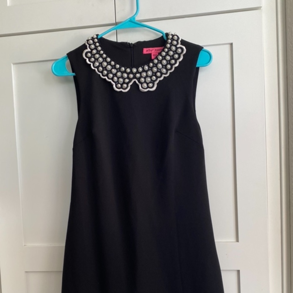 Betsey Johnson Pearl Collar Dress